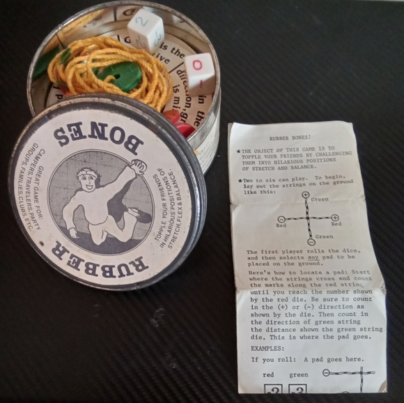 GAME" RUBBER BONES" - Picture 4 of 4